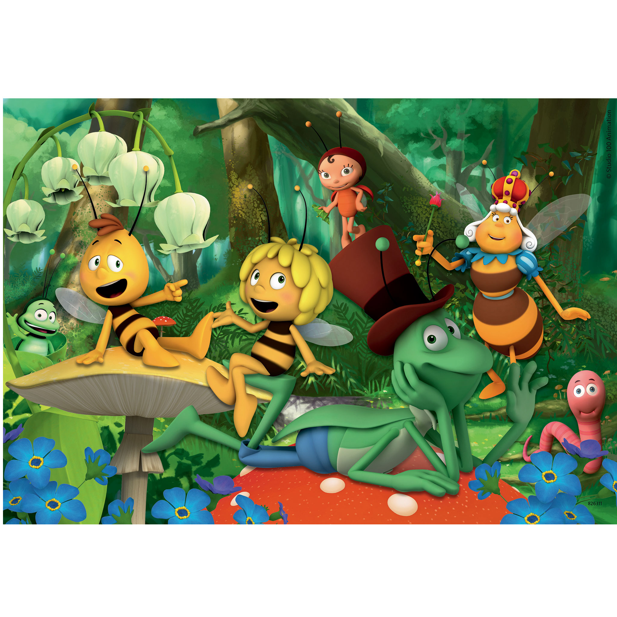 Ravensburger Puzzle Die kleine Biene Maja 2x24 Teile | Puzzle ...