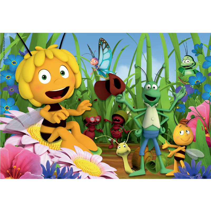 Ravensburger Puzzle Biene Maja Blumenwiese 2x12 Teile | Puzzle ...